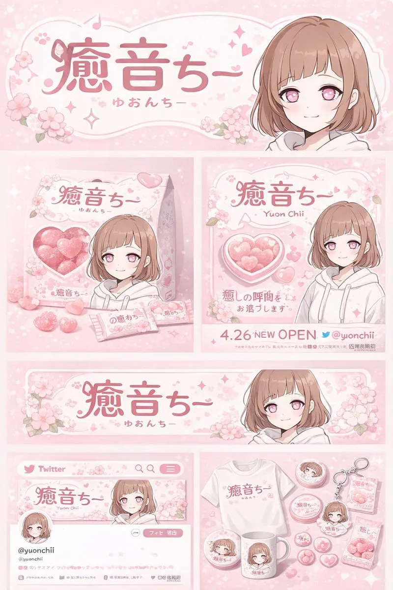 写吉祥物设计提示词 成品示范